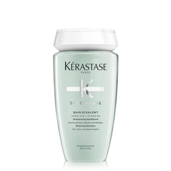Kérastase paris specifique bain divalent shampoo bottle on a white background.