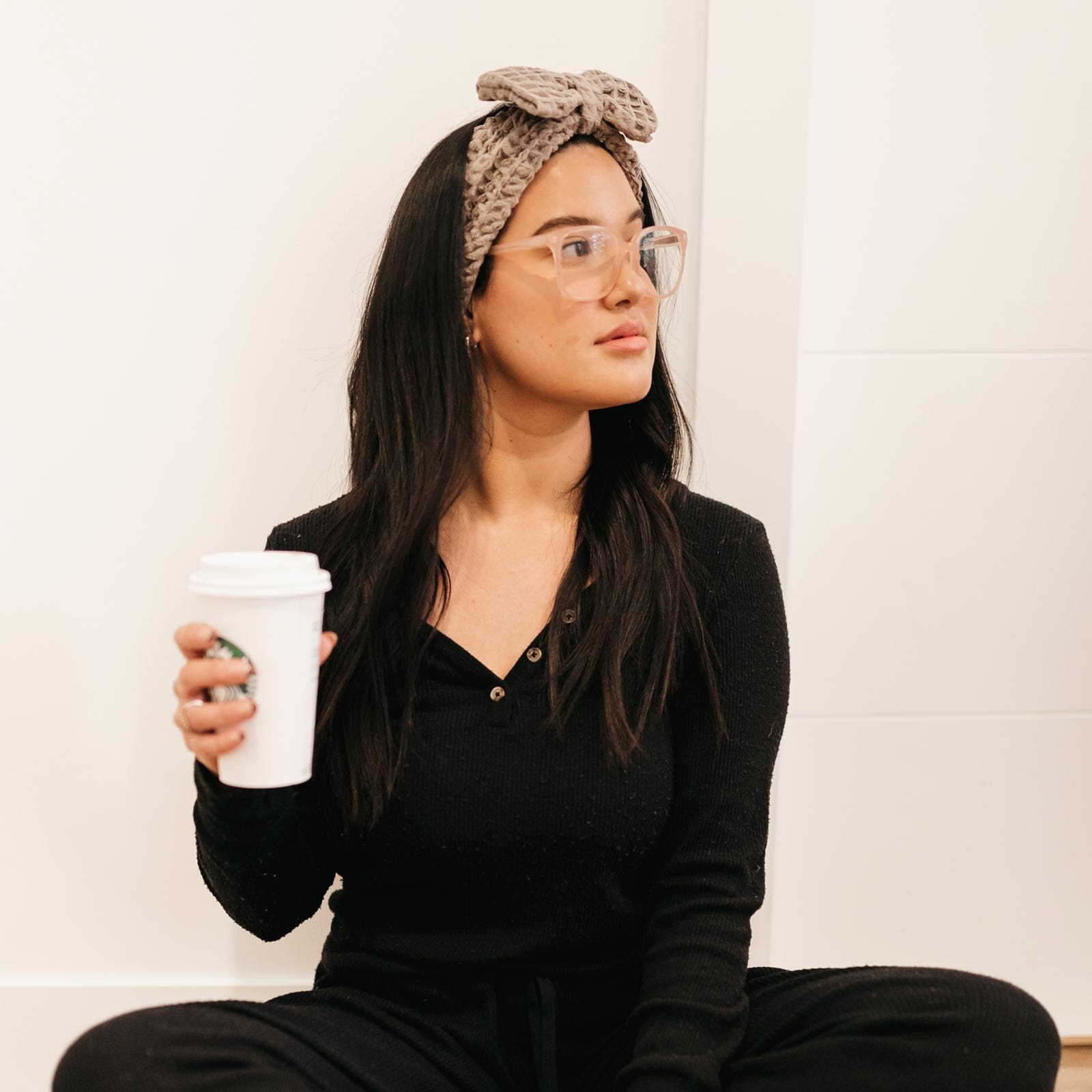 an image of a girl wearing a headband