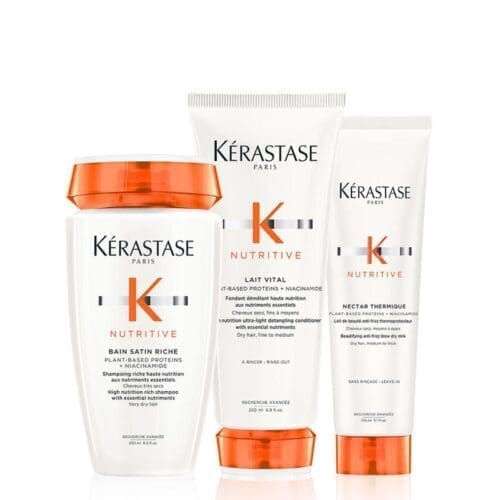 Nutritive Hydrating Routine for Medium to Thick Hair