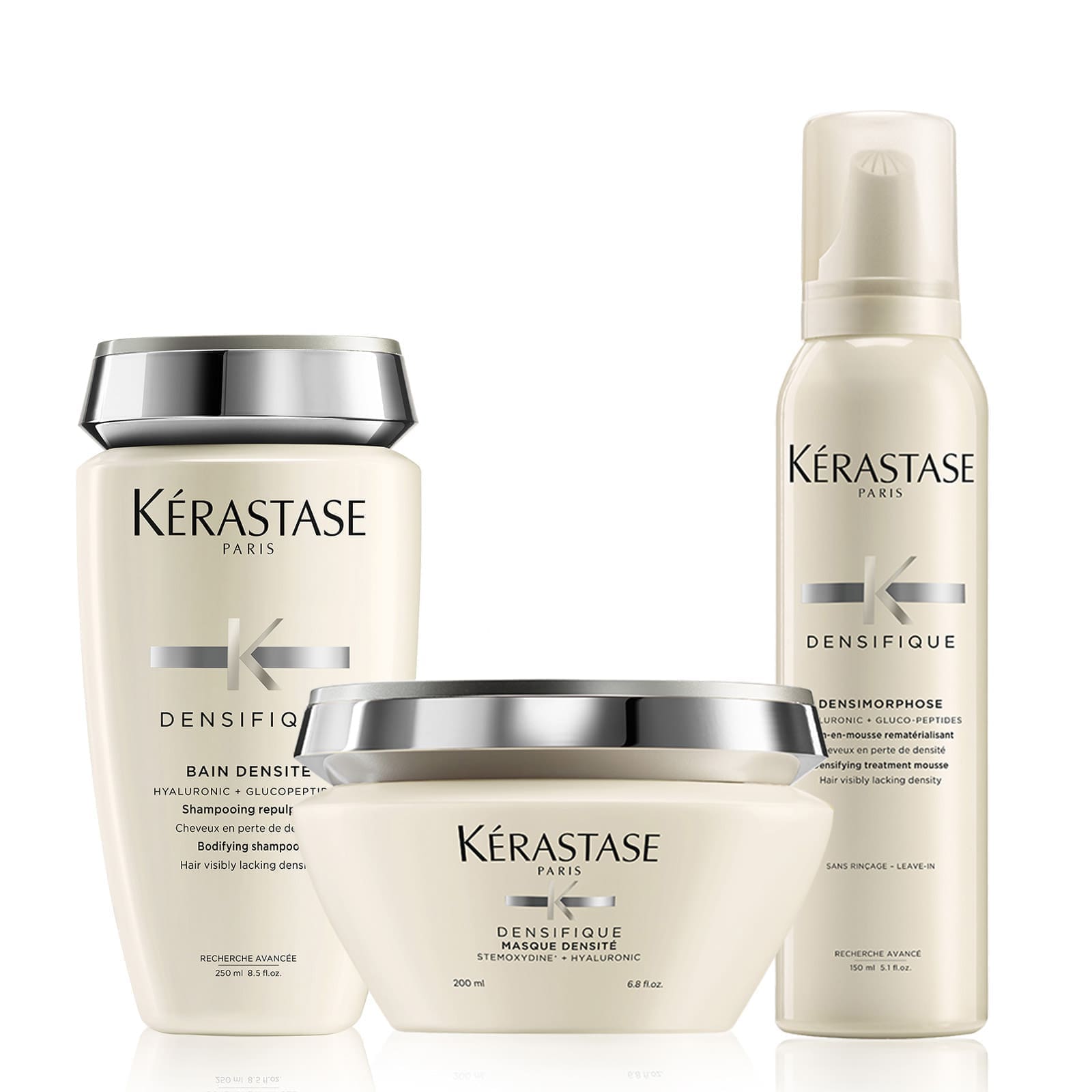 Densifique Deep Hydrating Thickening Routine by Kerastase. Order online at Pomme Salon, CA