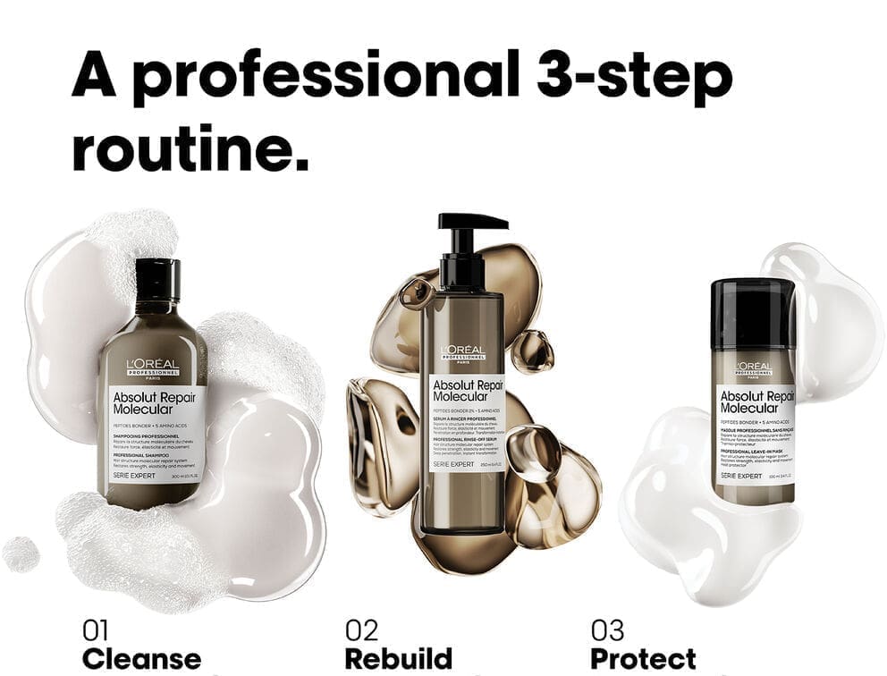 Absolut Repair Molecular - Shampoo - 300ml - Image 4