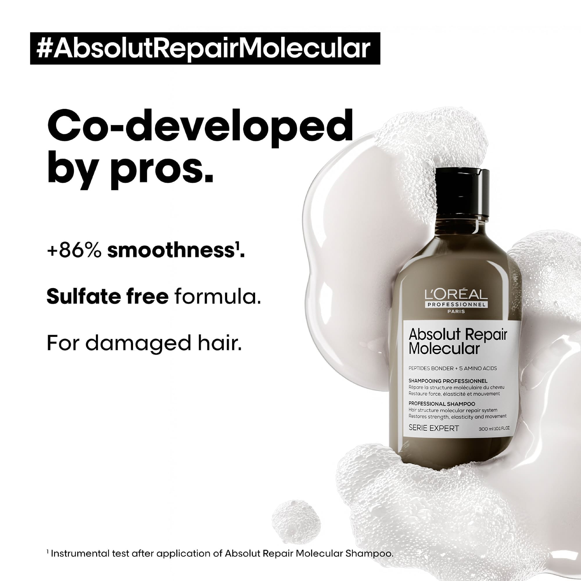 Absolut Repair Molecular - Shampoo - 300ml - Image 2