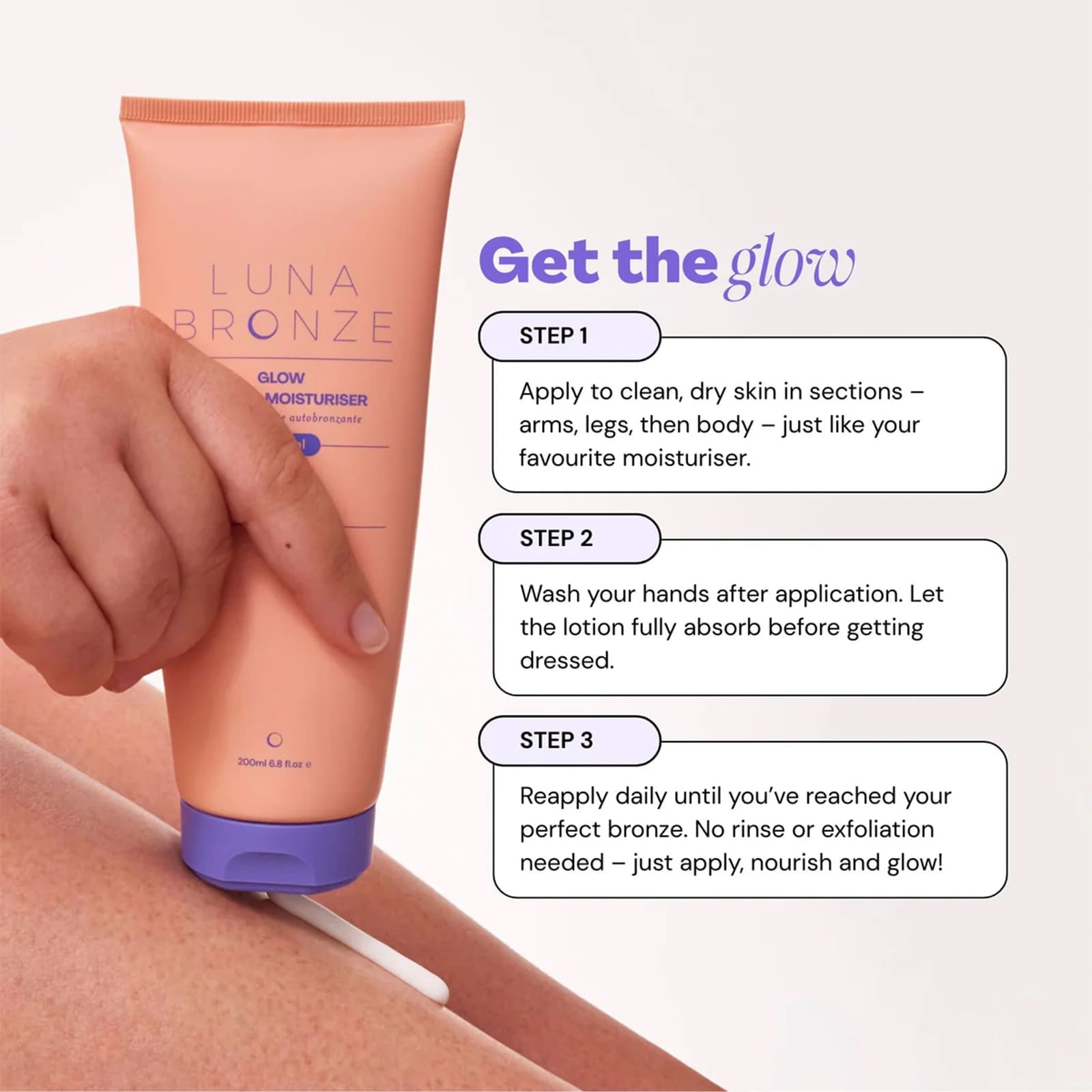 Glow Gradual Tanning Moisturizer - Image 5