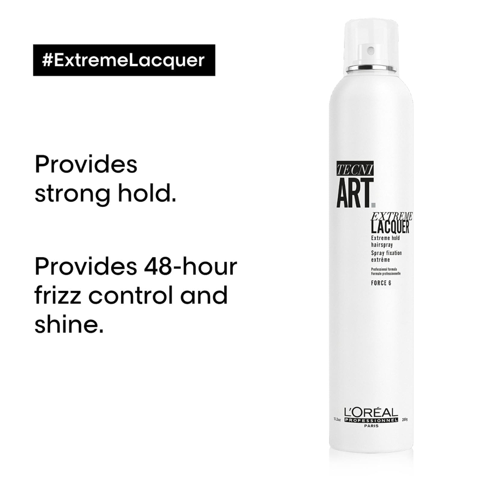 Fix Extreme Extra Strong Hold Hairspray - 10.2oz - Image 3