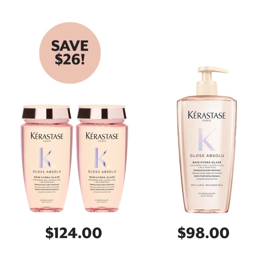 Kérastase Gloss Absolu Bain Hydra-Glaze - 500ml | Pomme SalonShop