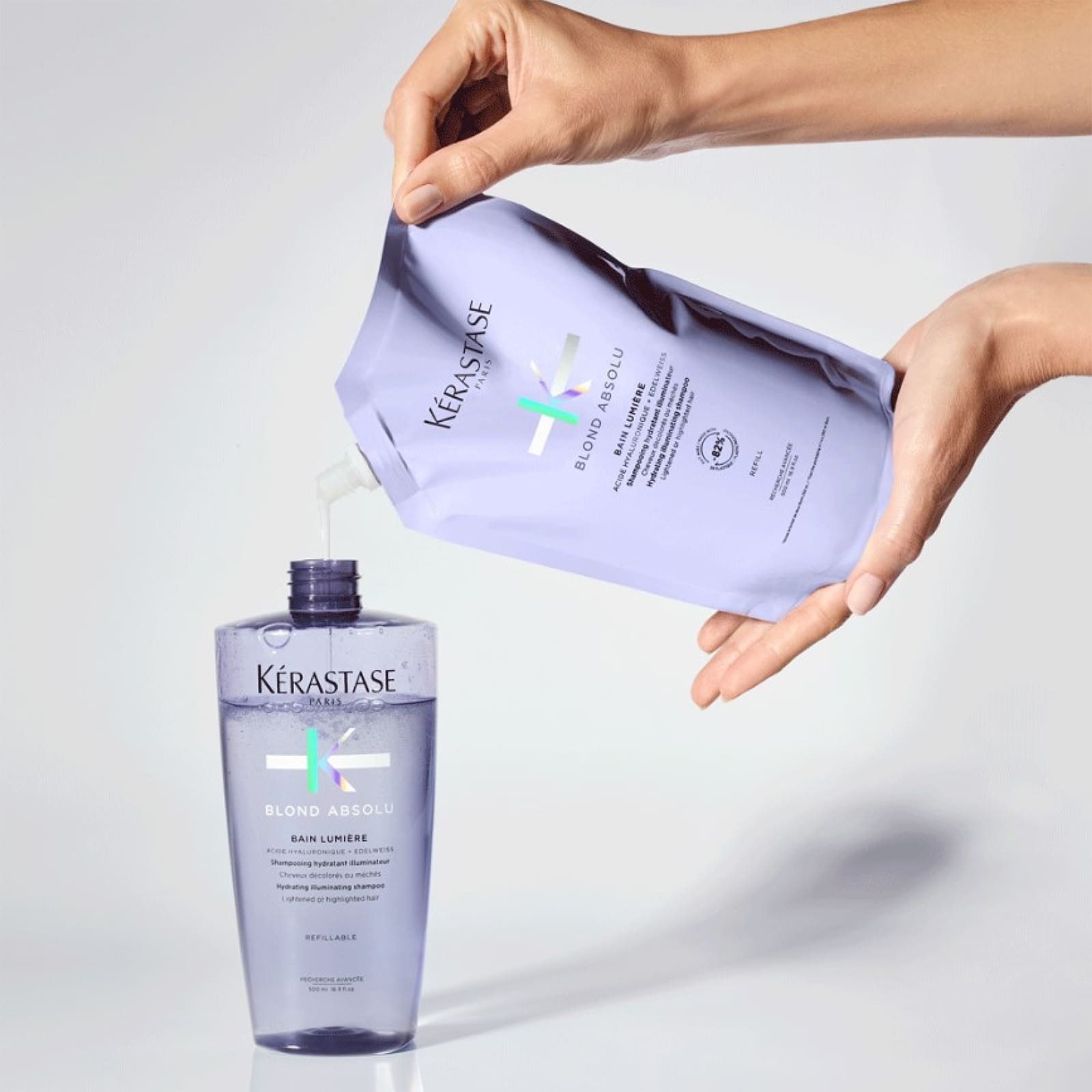 Blond Absolu - Refill Pouch 500ml + 500ml Bottle - Image 2