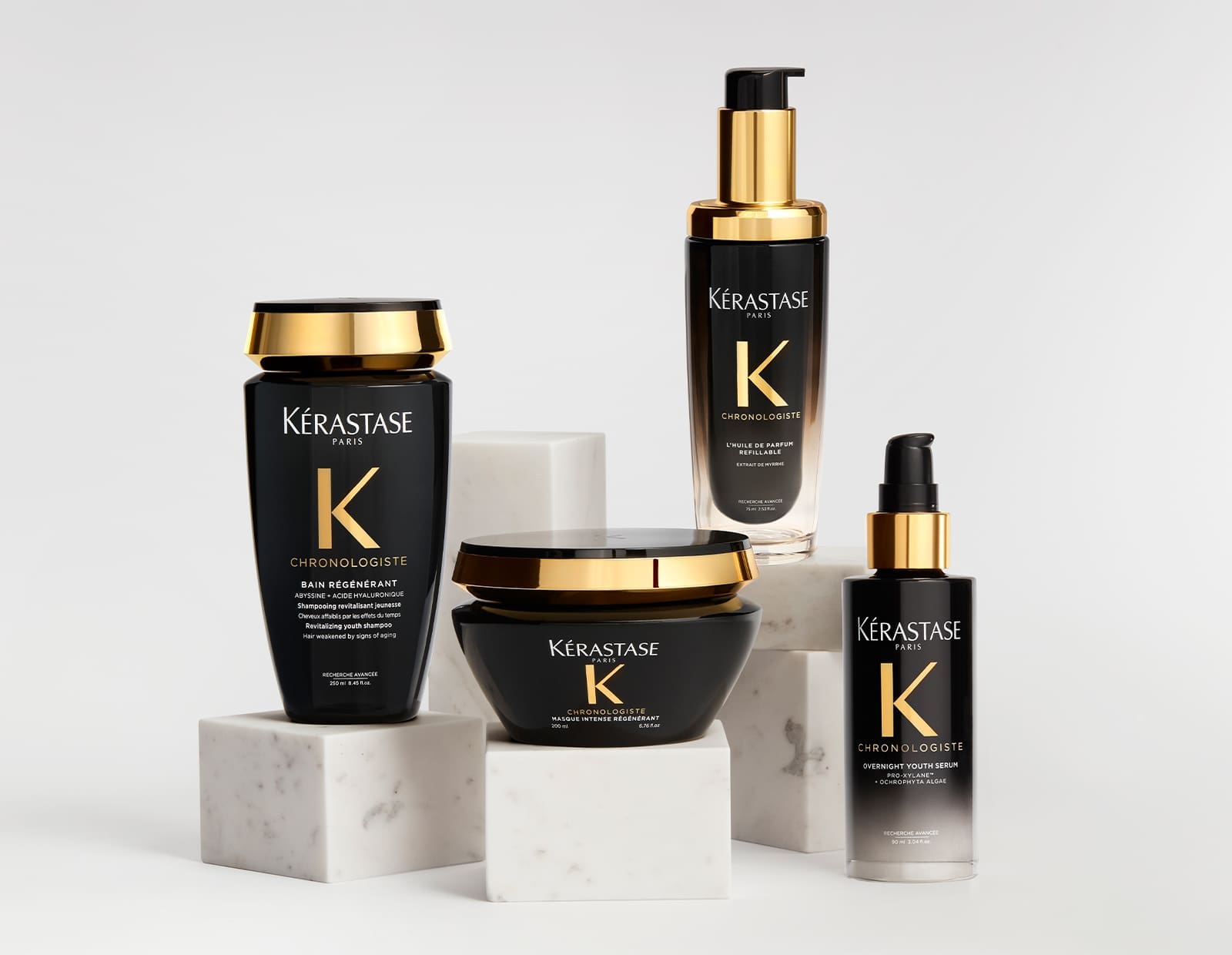 Kérastase Chronologiste シャンプー・マスク・オイルセット Kérastase Chronologiste: The Ultimate Anti-Aging Hair Care