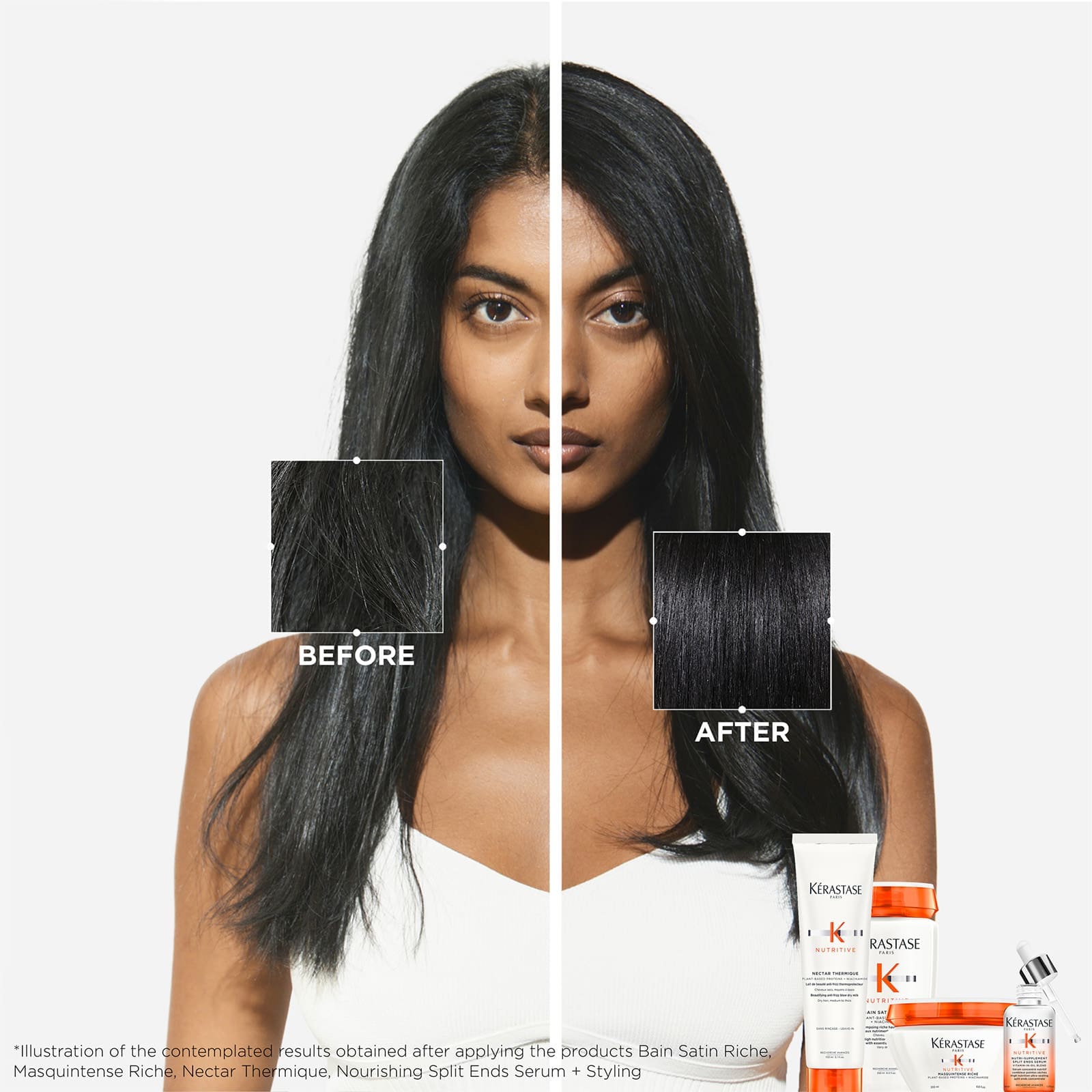 Nutritive - Bain Satin Riche – 500ml - Image 2